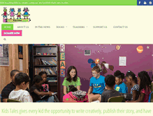 Tablet Screenshot of kidstales.org